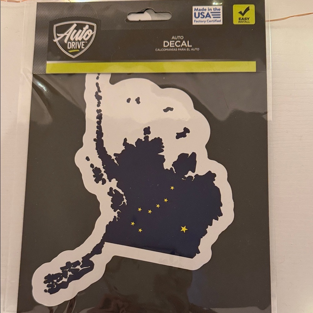 State of Alaska Auto Decal
